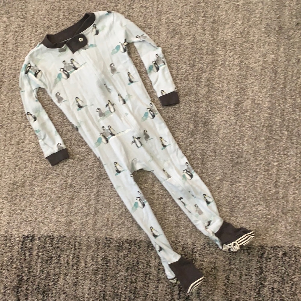 12M Baby pajama onesie penguins